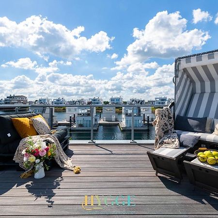 Schwimmendes Haus Hygge Olpenitz Hotel Buitenkant foto