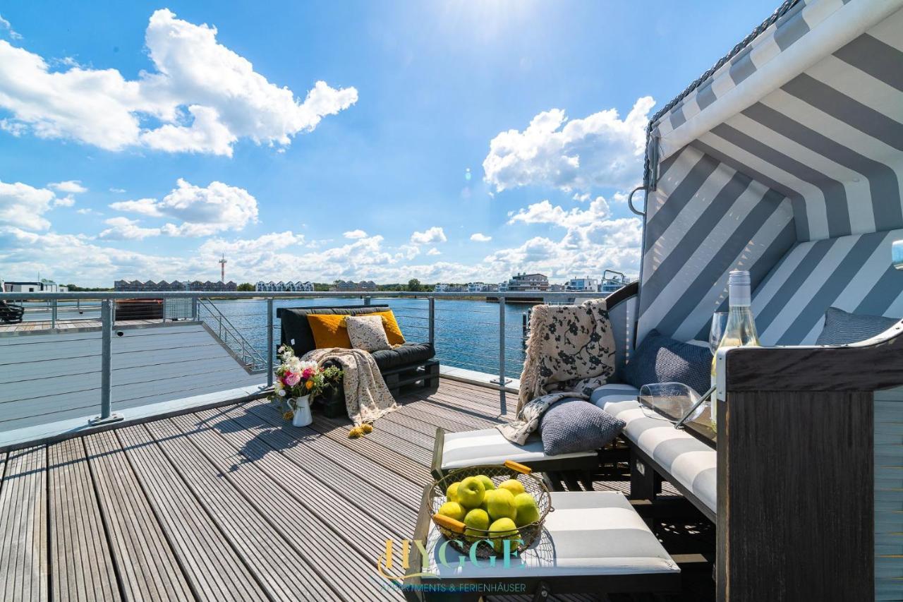Schwimmendes Haus Hygge Olpenitz Hotel Buitenkant foto