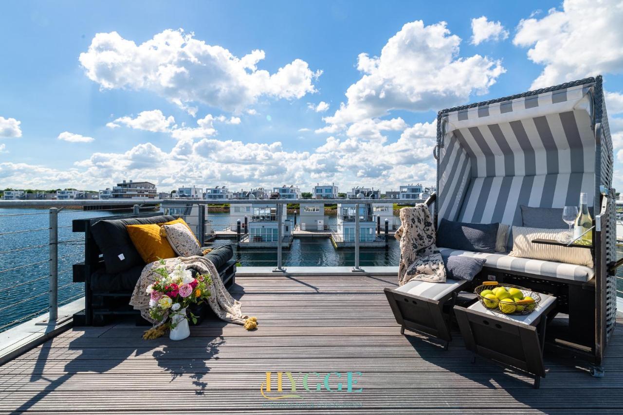 Schwimmendes Haus Hygge Olpenitz Hotel Buitenkant foto