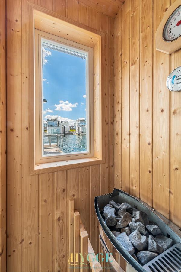 Schwimmendes Haus Hygge Olpenitz Hotel Buitenkant foto
